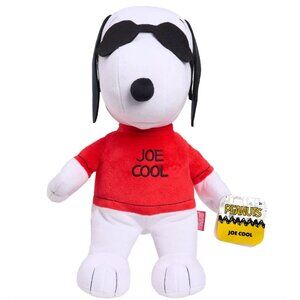 Peanuts 75 years Snoopy Joe Cool Plush Toy NWT